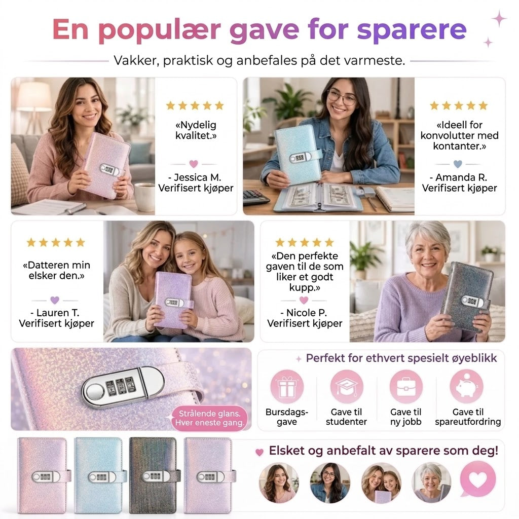 Spareperm med kodelås