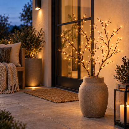 LumiBranch – Batteridrevne LED-kvister i 2-pack eller 4-pack