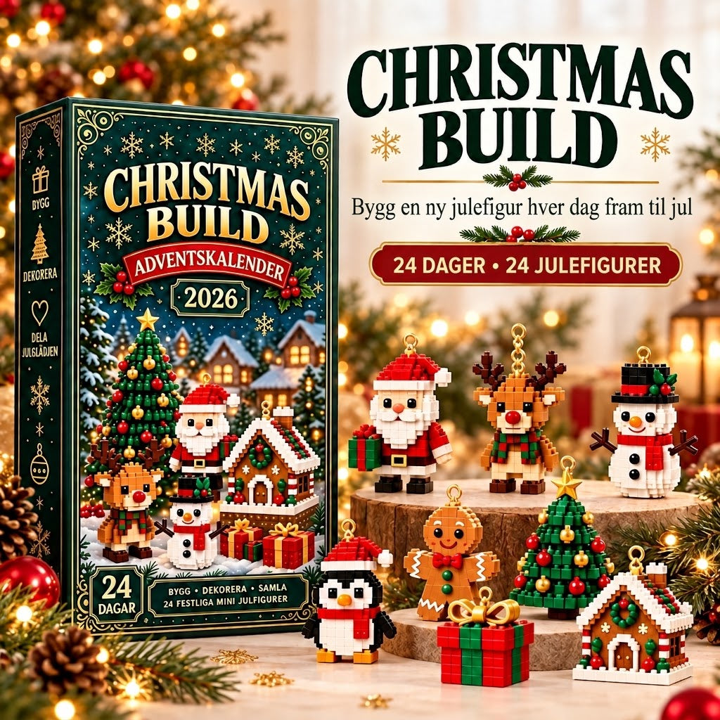 Christmas Build – Bygg en ny julefigur hver dag frem til jul