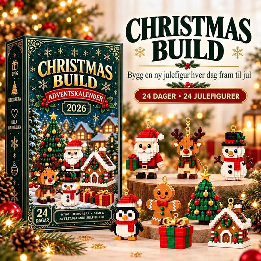 Christmas Build – Bygg en ny julefigur hver dag frem til jul
