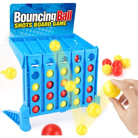 Sprettende 4-på-rad-spill – Bouncing Ball
