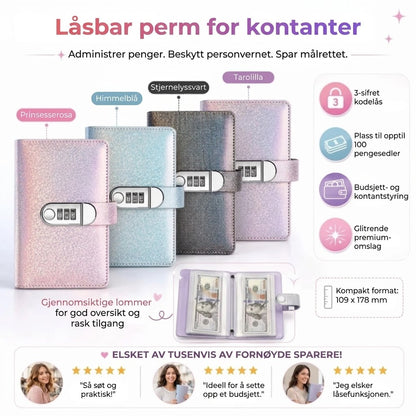 Spareperm med kodelås