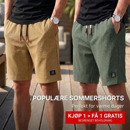 Herreshorts | Komfortable sommershorts med elastisk midje