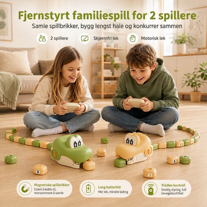 Hungry Snakes – Samle, bygg & konkurrer