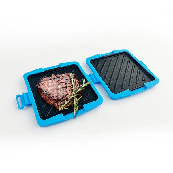3-i-1 Mikrogrill med non-stick-belegg