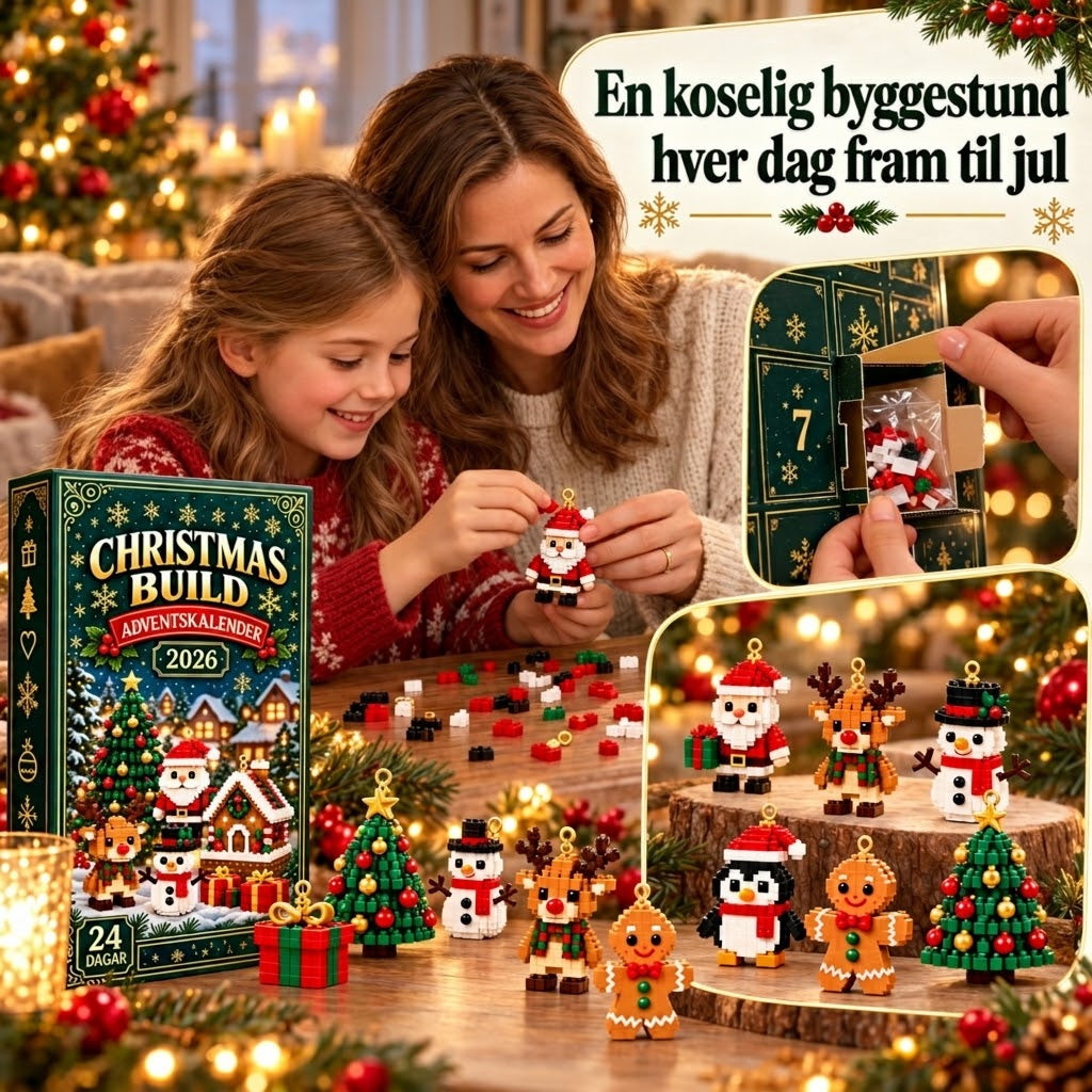 Christmas Build – Bygg en ny julefigur hver dag frem til jul