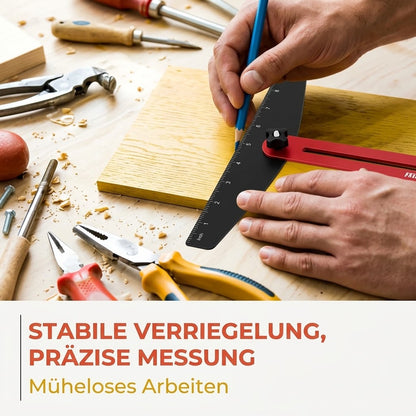 Sammenleggbar trappemal i aluminium