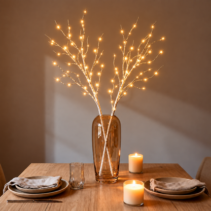 LumiBranch – Batteridrevne LED-kvister i 2-pack eller 4-pack