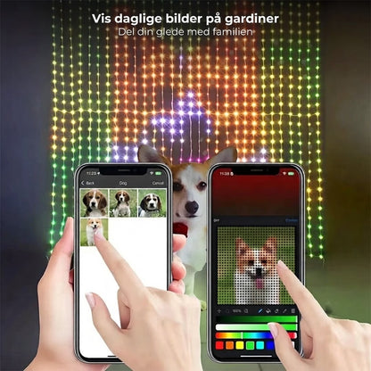 Smart LED-lysgardin – Skreddersy ditt eget lysdesign via APP