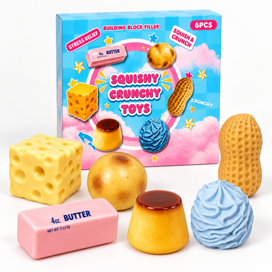 Crunchy Squishy-boks – Virale ASMR-squishies