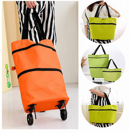 Sammenleggbar handletralle
