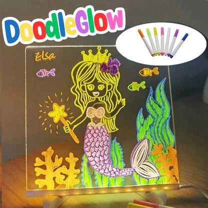 DoodleGlow™️ LED-tegnebrett