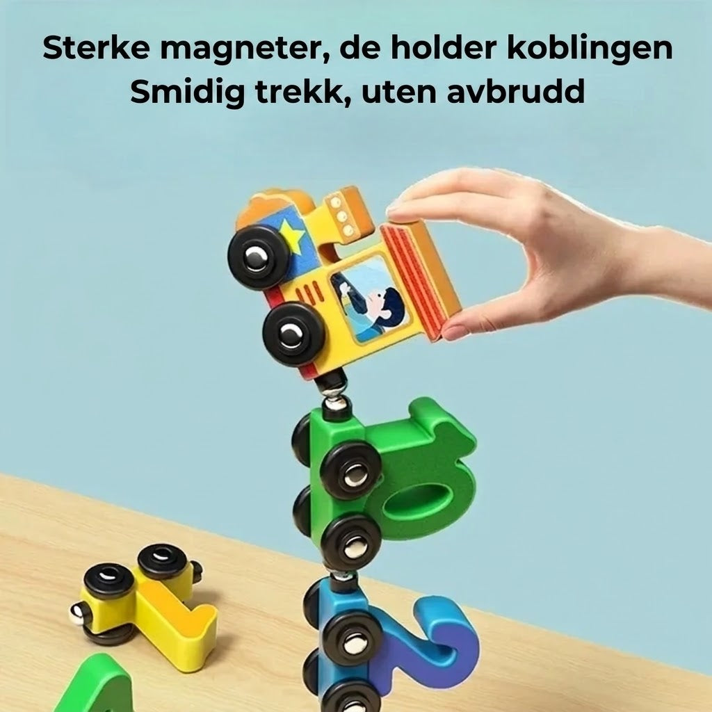 Magnetisk talltog-sett