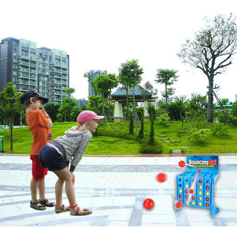 Sprettende 4-på-rad-spill – Bouncing Ball
