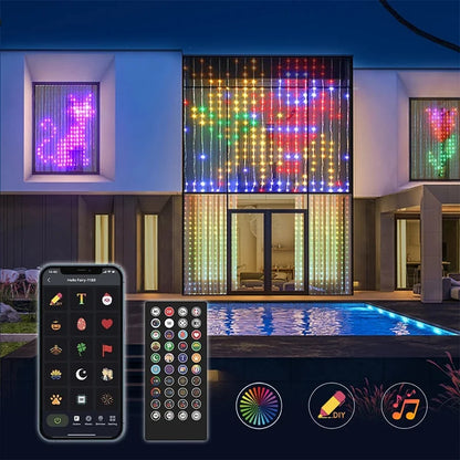 Smart LED-lysgardin – Skreddersy ditt eget lysdesign via APP