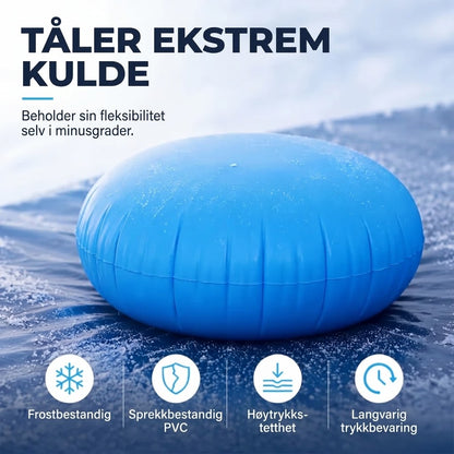 🏊 50 % RABATT! ❄️ Vinterpute for basseng – Reduserer trykk & forhindrer opphopning ✨