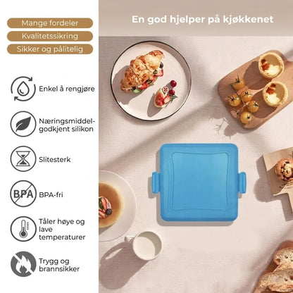 3-i-1 Mikrogrill med non-stick-belegg