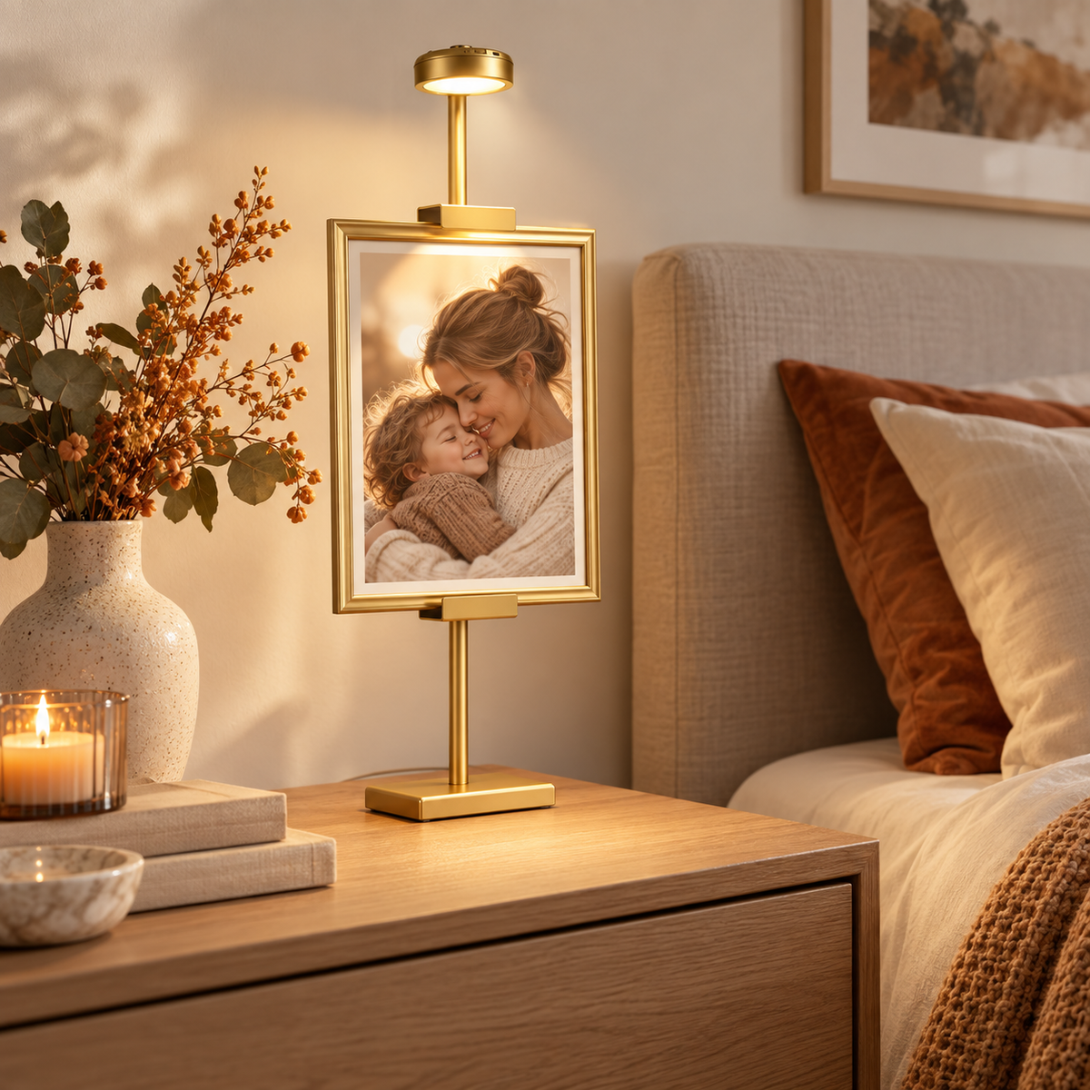 Bildestativ med LED-belysning – For foto og bilder