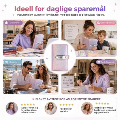 Spareperm med kodelås