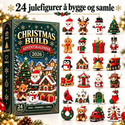 Christmas Build – Bygg en ny julefigur hver dag frem til jul