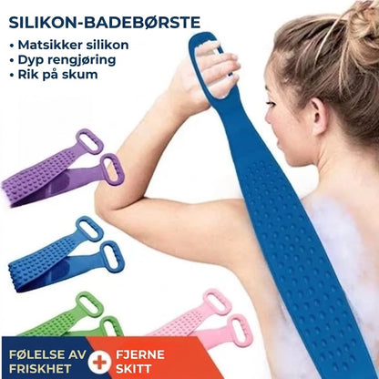 Ryggskrubber i silikon