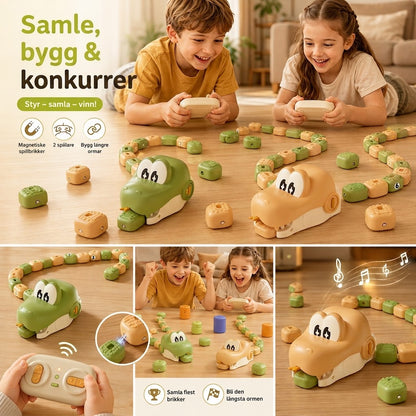 Hungry Snakes – Samle, bygg & konkurrer