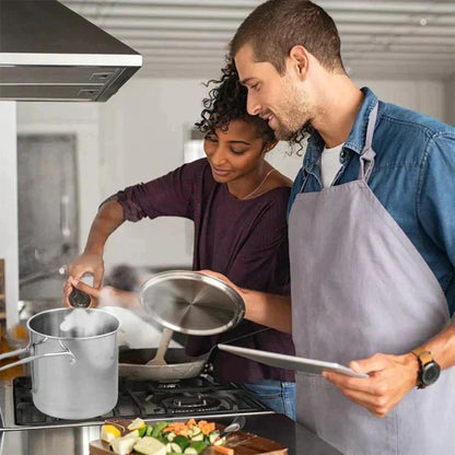 🍟🍤 -60% ! 🥘Multifunksjonell frityrgryte i 304 rustfritt stål – Sprutsikker, oljebesparende og allsidig.