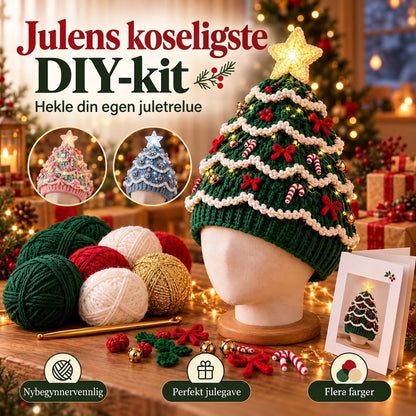 Julens koseligste DIY-sett – Hekle din egen juletrelue