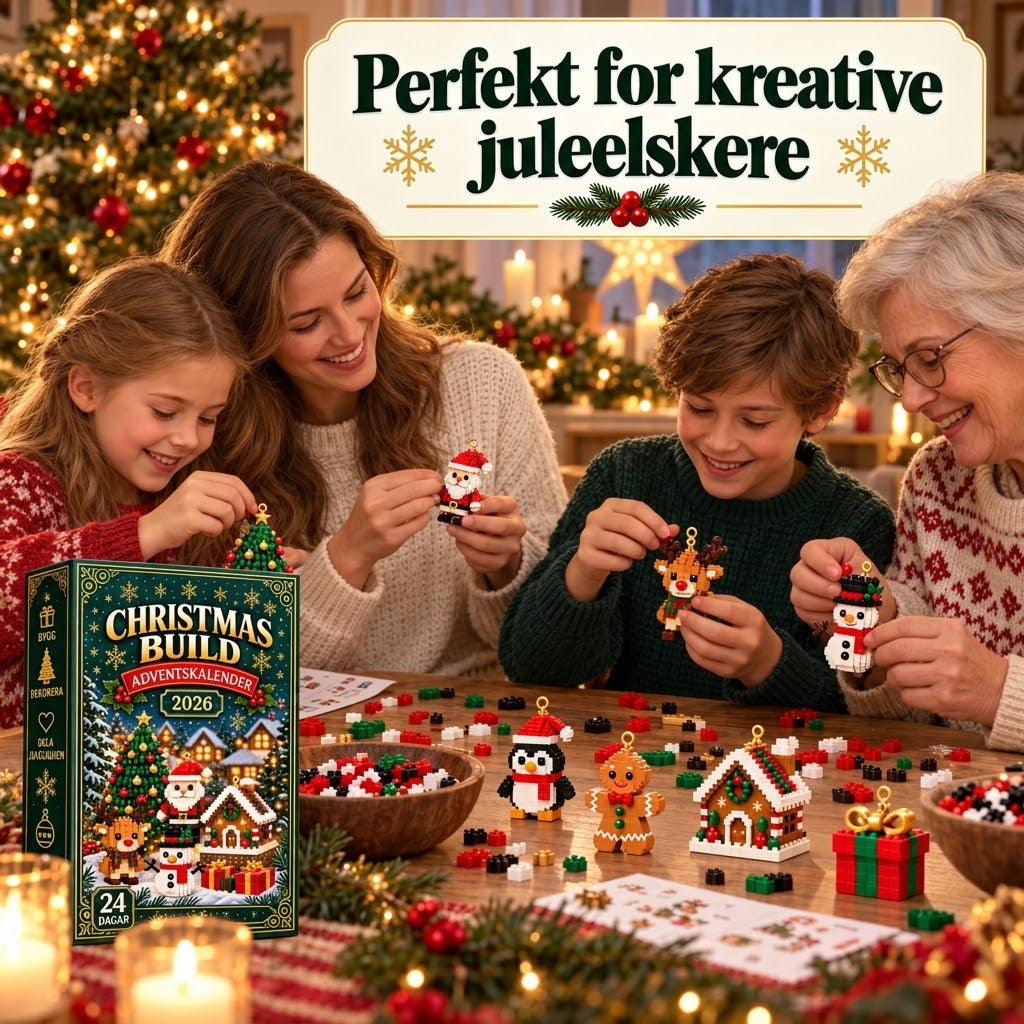 Christmas Build – Bygg en ny julefigur hver dag frem til jul