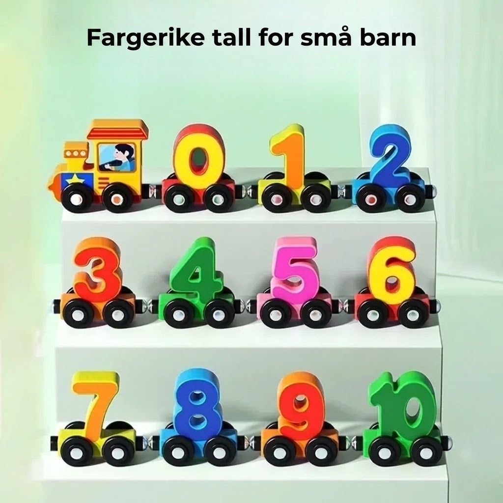 Magnetisk talltog-sett