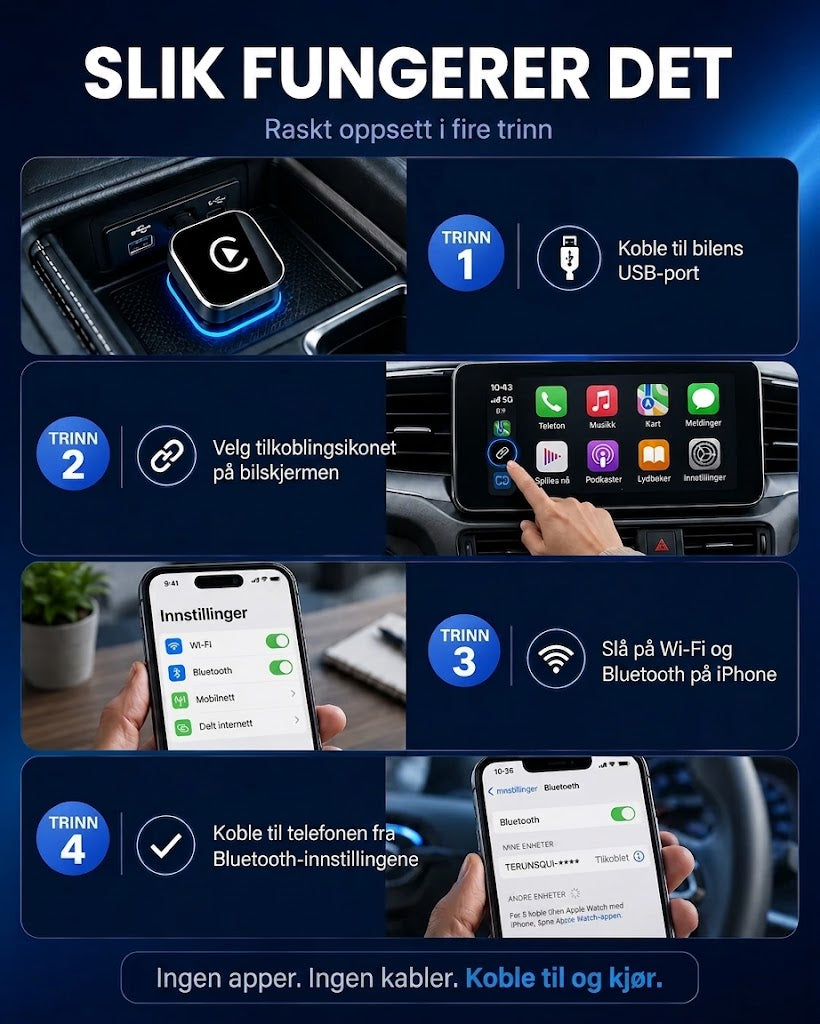 AirLink Drive trådløs adapter