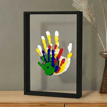 FamilyPrint™ | Familie-håndavtrykksett med ramme