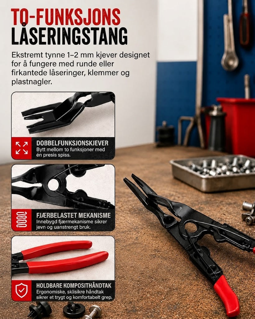 ProReach 5-delers tangsett for demontering av elektriske kontakter