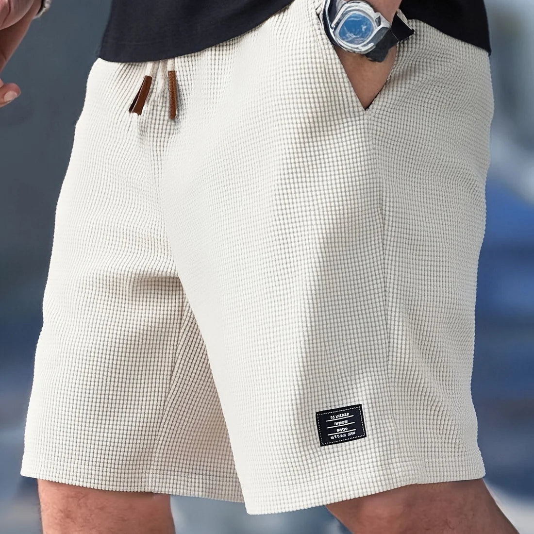 Herreshorts | Komfortable sommershorts med elastisk midje
