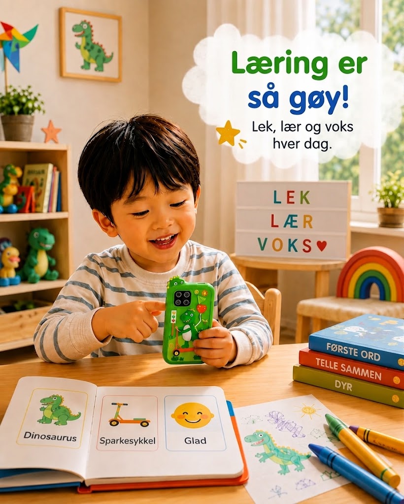 ChatterBright – Læringstelefon for barn