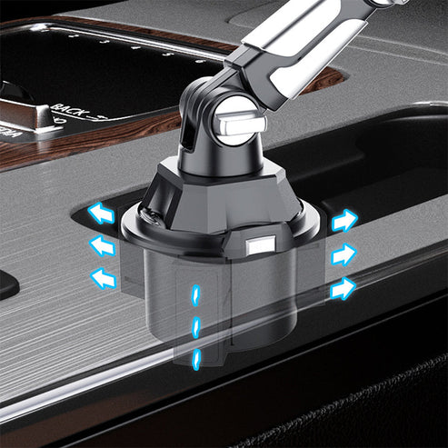 Bilholder for mobil og nettbrett med justerbar arm