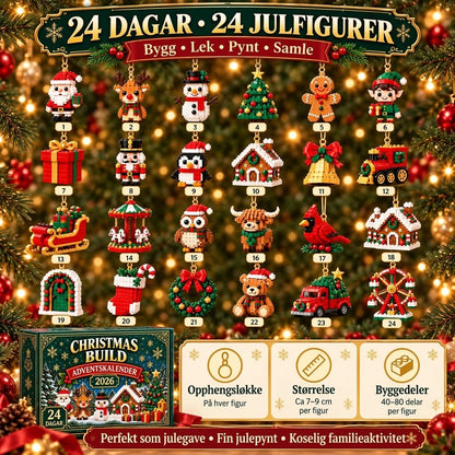 Christmas Build – Bygg en ny julefigur hver dag frem til jul