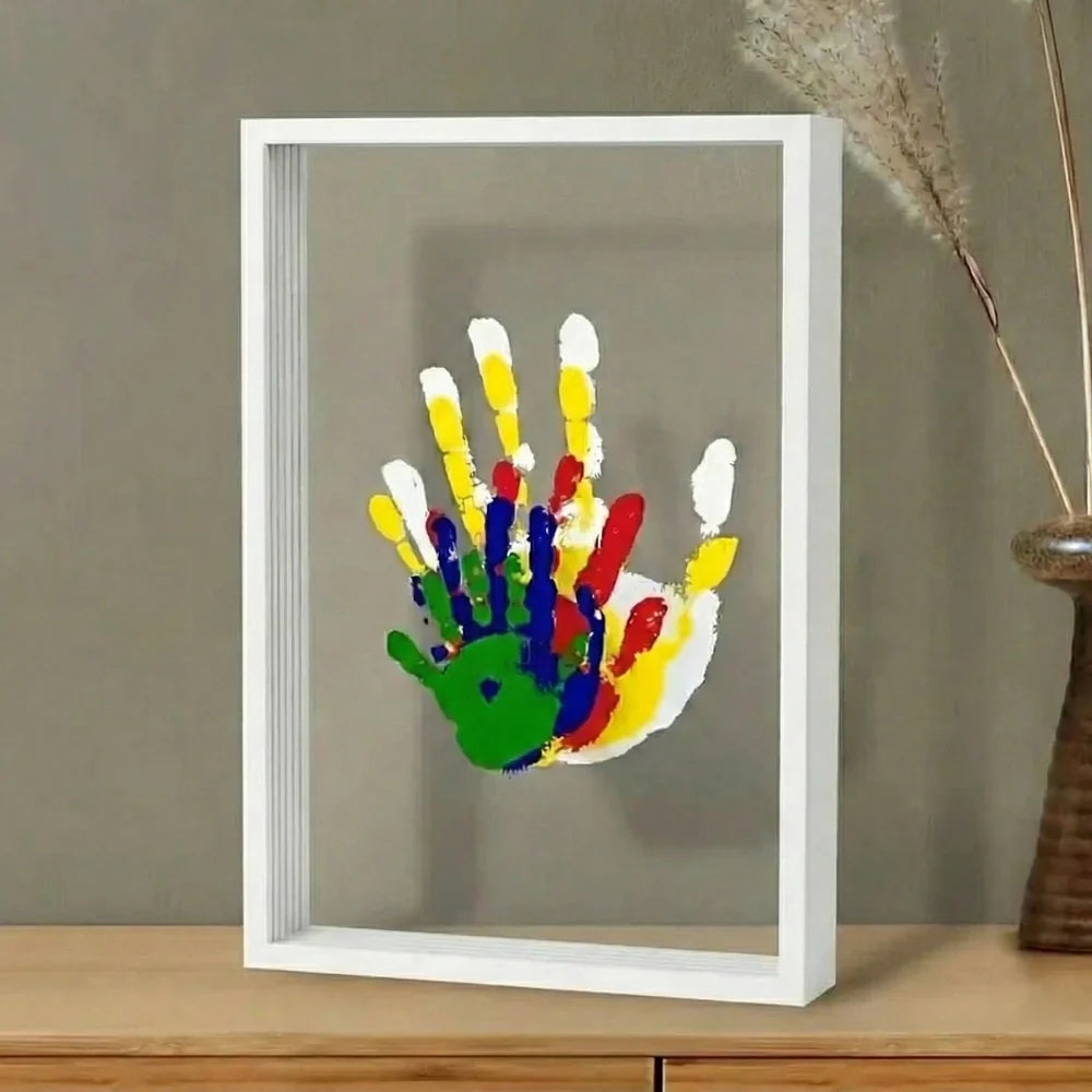 FamilyPrint™ | Familie-håndavtrykksett med ramme