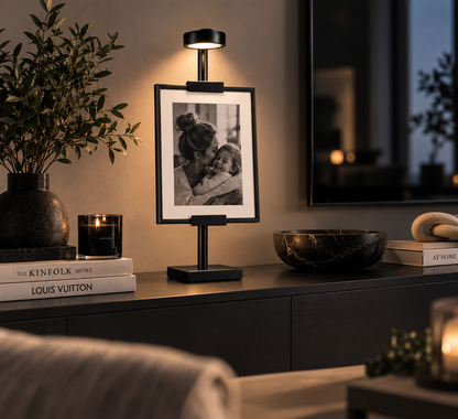 Bildestativ med LED-belysning – For foto og bilder