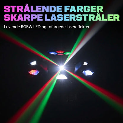🔈✨ 60 % RABATT – Tidsbegrenset tilbud! ⏰ Multistråle LED-stemningslys