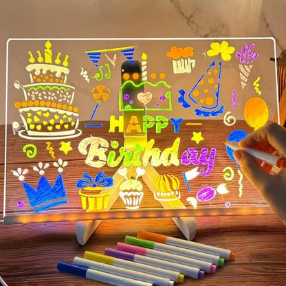 DoodleGlow™️ LED-tegnebrett