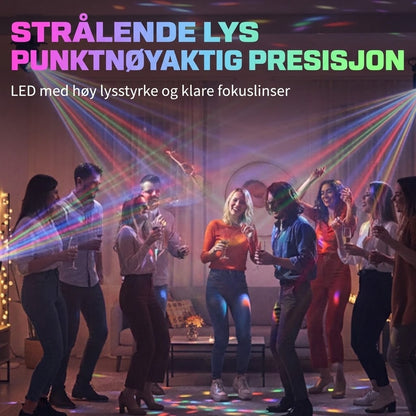 🔈✨ 60 % RABATT – Tidsbegrenset tilbud! ⏰ Multistråle LED-stemningslys