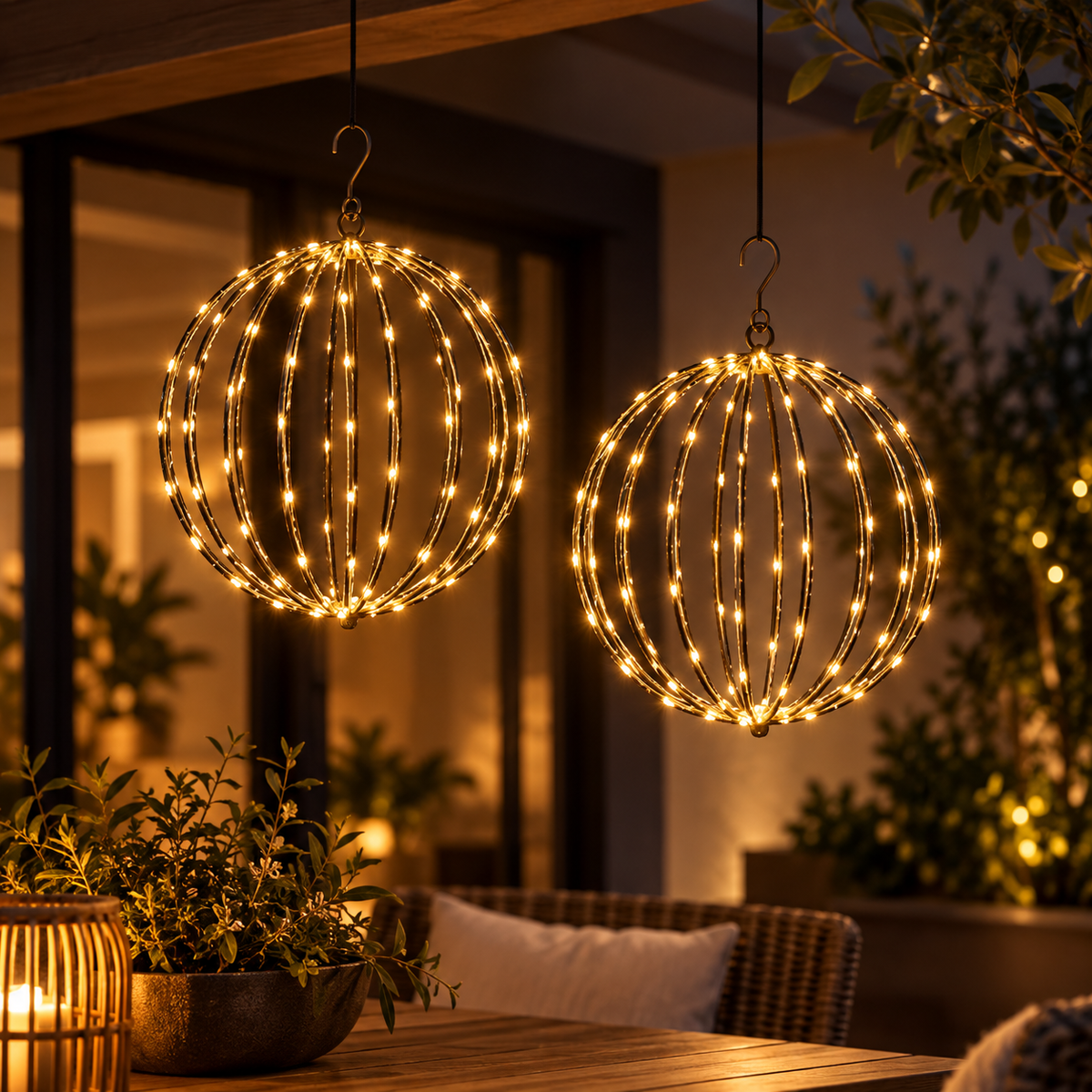 GlowBall – Batteridrevet LED-lyskule for inne og ute