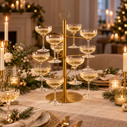 Cocktail Tree – Luksuriøst drinkstativ i 3 etasjer