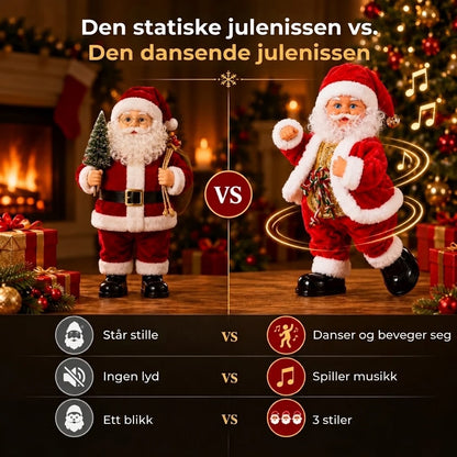 Dansende julenisse med musikk