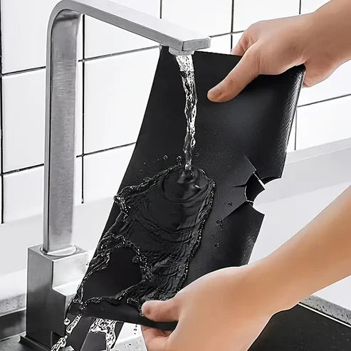 Varmebestandige non-stick beskyttelsesmatter for gasskomfyr – 4 stk.