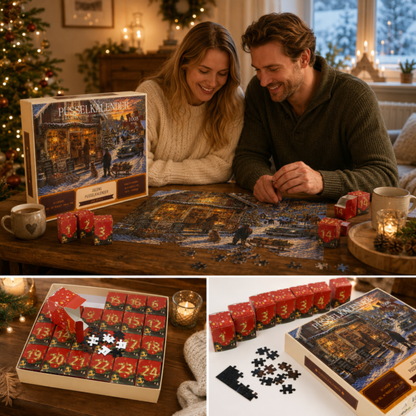 Julens Puslespillkalender – 24 dager med julekos