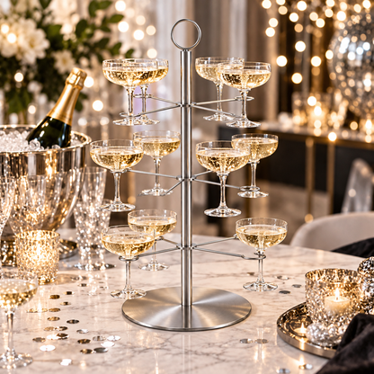 Cocktail Tree – Luksuriøst drinkstativ i 3 etasjer
