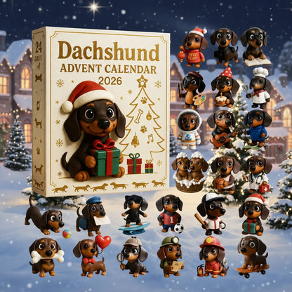 🎄🐾 2026 Dachs Julekalender 🐶✨ (或 🎄🐾 2026 Dachs Adventskalender 🐶✨