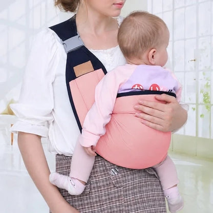 Ergonomisk bæresele med hoftestøtte for baby